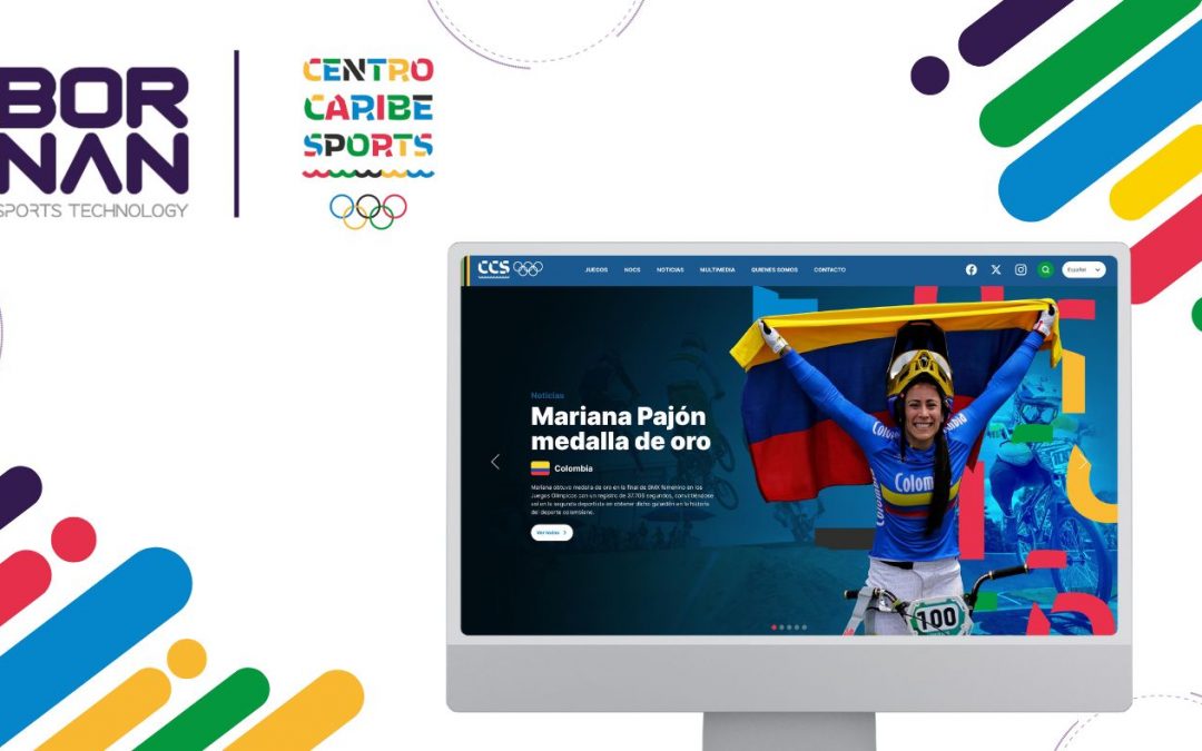 Bornan Sports Technology has developed the new Centro Caribe Sports website that seeks to position National Olympic Committees